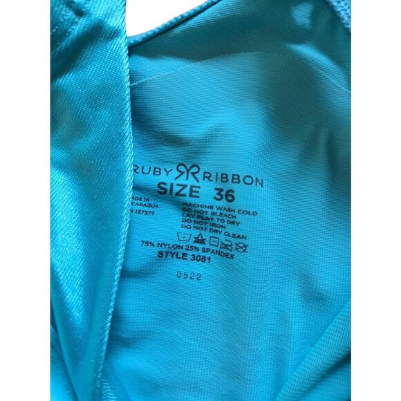 Ruby Ribbon Athene Cami Camisole Shaping Top Shapewear Tank in blue style 3061 - Picture 3 of 4